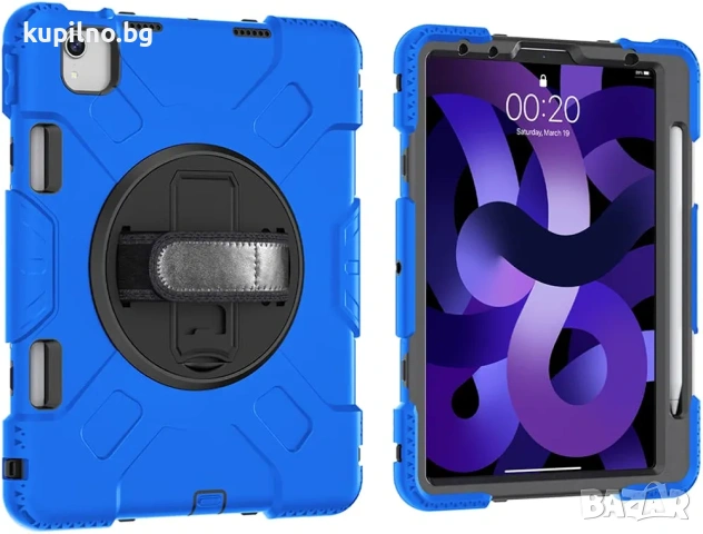 Калъф за iPad Pro 11 (модели 2018-2022) и iPad Air 5/4 10.9 инча, устойчив на удари калъф , снимка 5 - Калъфи, кейсове - 54602863