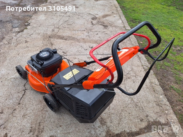 Косачка Briggs Oleo-mac 5к.с.самоходна с кош мулчираща, снимка 9 - Градинска техника - 54009741