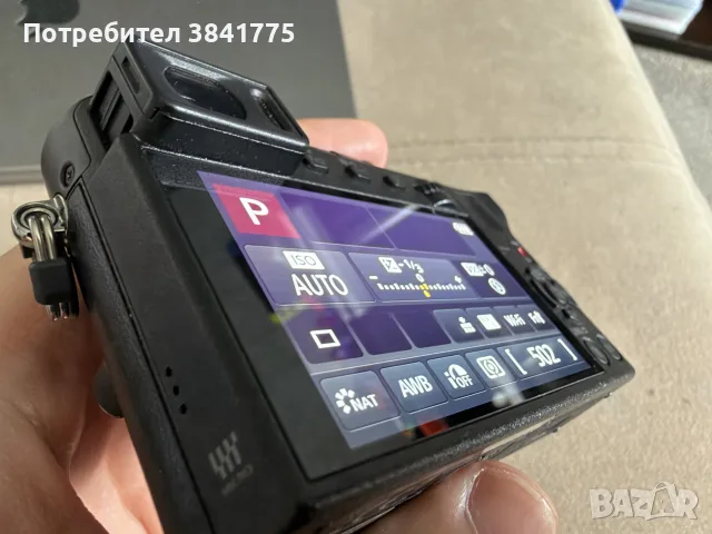Panasonic GM5 уникален и най-малкият MFT фотоапарат с EVF, снимка 7 - Фотоапарати - 55695247