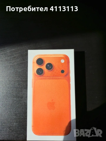 Чисто нов ! ЗАПЕЧАТАН !iPhone 17 pro/24м. Гаранция А1, снимка 3 - Apple iPhone - 54945382