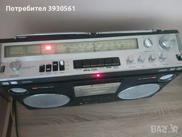 Радиокасетофон hitachi trk 8080e, снимка 5 - Радиокасетофони, транзистори - 55563080