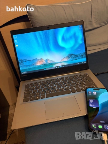 Малък Лаптоп за ученик, филми, игри - Lenovo Ideapad 320S 8GB RAM 128GB SSD