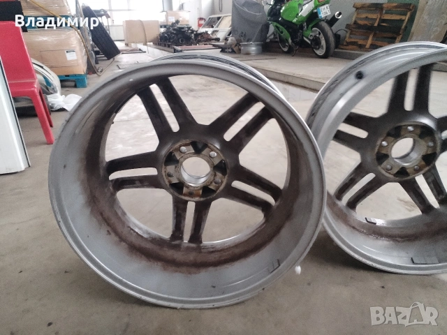 Джанти 18 цола 5х112 7,5j ET44 ф66,6mm, снимка 4 - Гуми и джанти - 49337890