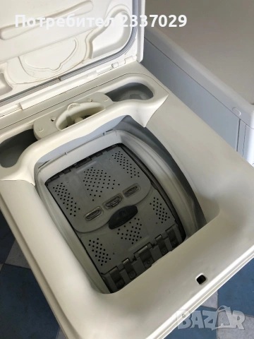 Пералня:АЕГ-6кг,горно зареждане-1год гаранция,клас:А++\дисплей+още екстри,оригинален модел,шир:40см, снимка 3 - Перални - 54120038