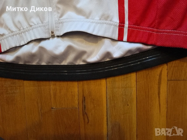 SMS Santini Ducati маркова колоездачна тениска силикон грип размер ХЛ , снимка 2 - Велосипеди - 54878989