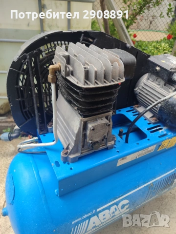 Компресор abac 100 l, снимка 2 - Компресори - 54396005