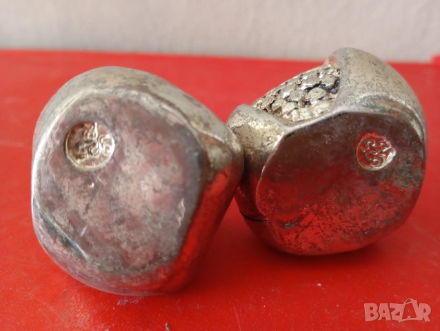 Две посребрени декорации, снимка 3 - Други ценни предмети - 54243123