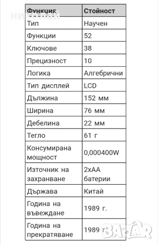Калкулатор CASIO, снимка 6 - Ученически пособия, канцеларски материали - 54784115