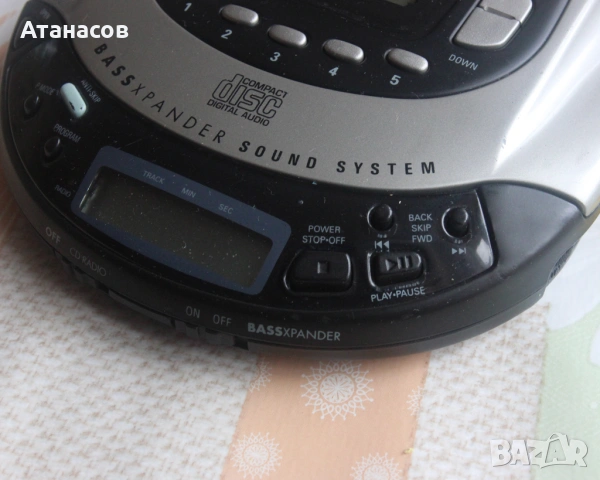 SANYO Compact Disc Player CDP-4940 + радио FM/AM, снимка 3 - MP3 и MP4 плеъри - 54747701