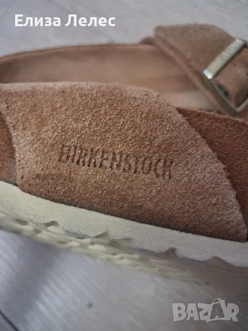 Birckenstock кожени чехли 40 номер , снимка 5 - Чехли - 55440763