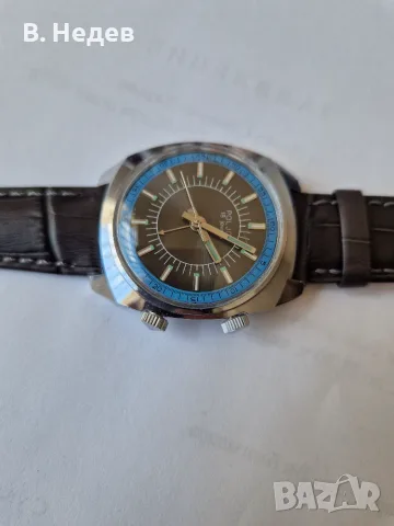 POLJOT Alarm; Полет звънец, кал 2612.1, СССР, т. зелен ЦБ!, снимка 2 - Мъжки - 55527469