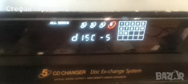 CD CHARGER със 5 диска на SONY , снимка 6 - Аудиосистеми - 54718217