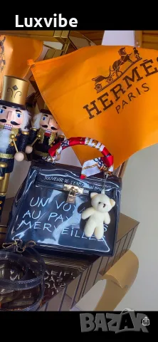 Чанта Hermes lux, снимка 3 - Чанти - 55499592