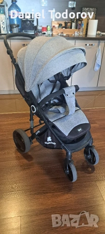 Бебешка количка Kikka Boo Juno, снимка 5 - Детски колички - 54985540