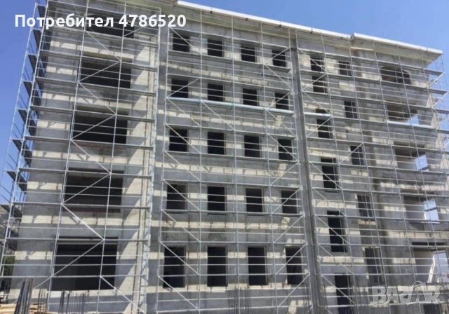 Фасадно скеле + строителна техника