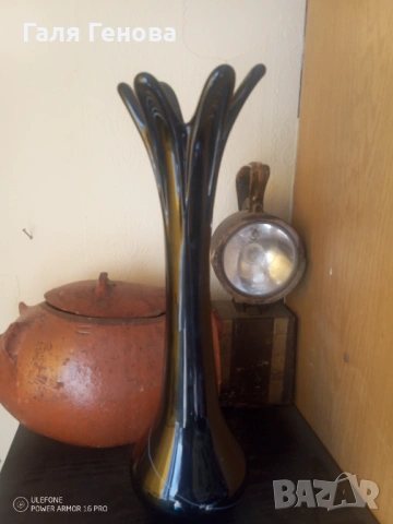 Ваза духано стъкло , снимка 4 - Вази - 54090446