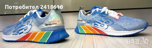 New Balance Z1192 Faded Cobald 12D Echolucent Pride Running Mens Size 42 /26. 5см UK 8 US 8.5 ОРИГИН, снимка 3 - Маратонки - 54929341