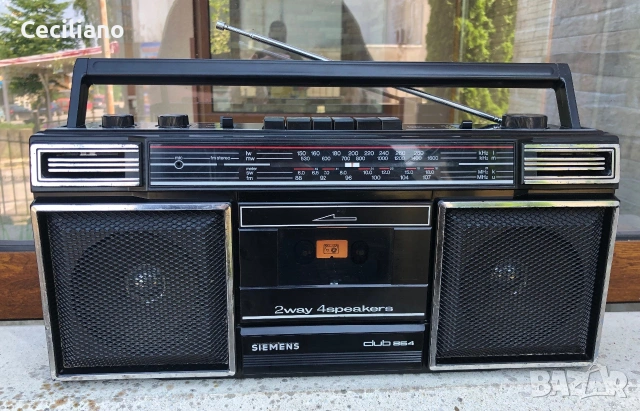 Радиокасетофон Siemens RM 864 (SANYO), снимка 10 - Радиокасетофони, транзистори - 55123460