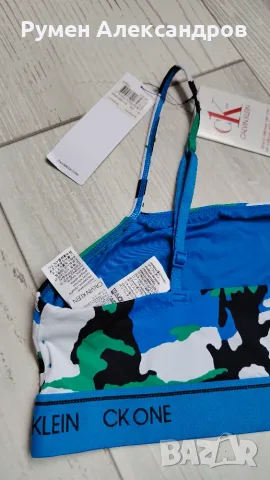 Чисто ново дамско горнище на бански Calvin Klein CK One р-р М, снимка 5 - Бански костюми - 55482484