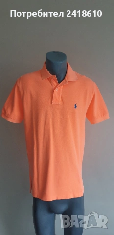 POLO Ralph Lauren Pique Cotton Classic Fit Mens Size S ОРИГИНАЛ! Мъжка Тениска!, снимка 6 - Тениски - 54371288