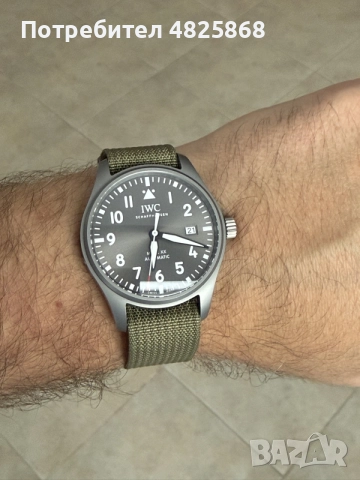 IWC Mark XX Titanium Automatic, снимка 6 - Мъжки - 55466451