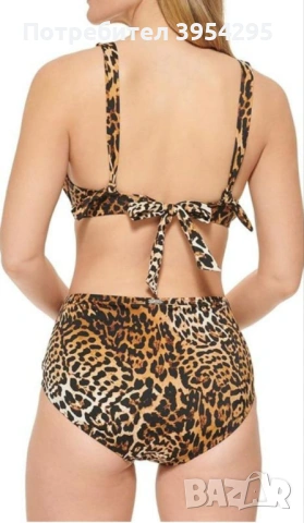 Продавам марков леопардов бански *Calvin Klein* , снимка 2 - Бански костюми - 54281899