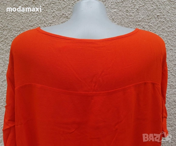 4XL  Нова туника Janina в доматено червено , снимка 6 - Туники - 55269696