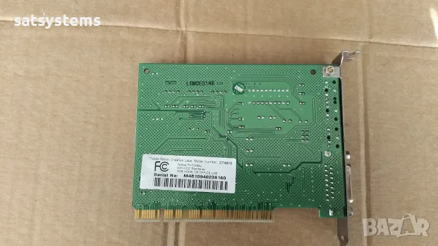 Звукова карта Creative Labs Sound Blaster Vibra 128 PCI CT4810 PCI, снимка 9 - Други - 55335803