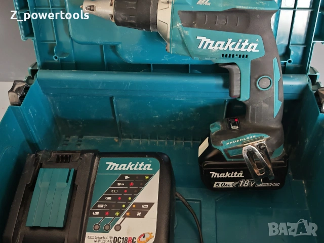 Акумулаторен винтоверт за гипсокартон Makita DFS452 18V , снимка 2 - Винтоверти - 54280922
