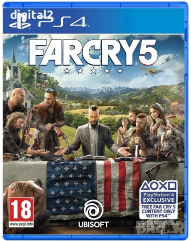 Far Cry 5 (PS4) Игра PS4 PS5 Нова Запечатана