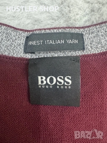 Мъжки пуловер BOSS. Размер L, снимка 4 - Пуловери - 54347792