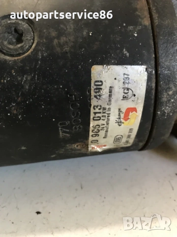 Стартерен мотор за Mercedes 709 609 4.0 (1986-1996) 0986013490, снимка 2 - Части - 54081208