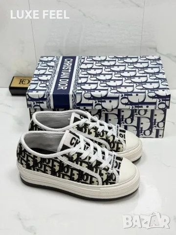 Dior ⚜️Дамски Кецове , снимка 3 - Кецове - 55605941