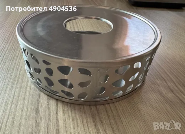 Подгревател за чайник/чай от неръждаема стомана ECCOE, снимка 3 - Други - 55531719