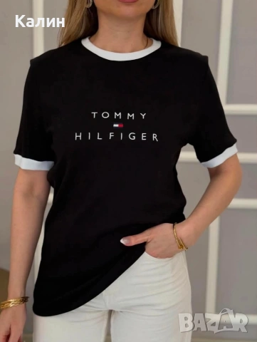 Дамски фланелки Tommy Hilfiger - два цвята - 18€