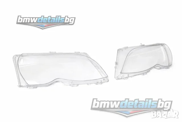 Стъкла / капаци за фарове BMW E46 ФЕЙС