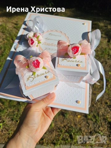 Комплект за кръщене , снимка 3 - Декорация - 54975503