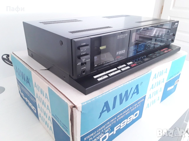 Aiwa ad f 990 black Edition , снимка 4 - Декове - 54316299