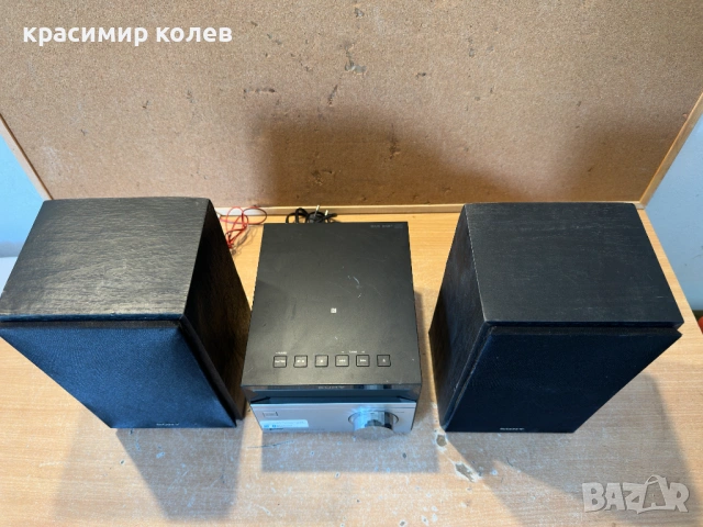 мини аудио система "SONY HCD-SBT20B"/Bluetooth/, снимка 4 - Аудиосистеми - 54367982