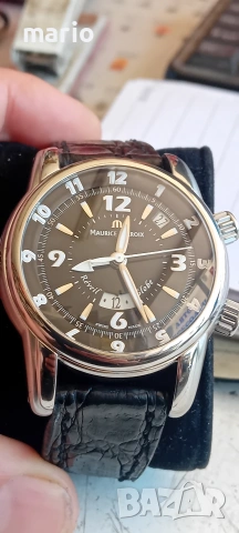 Maurice Lacroix MasterpieceGlobe GMT Alarm , снимка 2 - Мъжки - 54670360