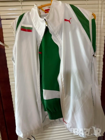 Спортен екип PUMA BULGARIA размер L летен , снимка 3 - Спортни дрехи, екипи - 54316352