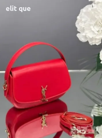 чанти YSL - Voltaire 💫: 23 cm x 15 cm, снимка 14 - Чанти - 55559804