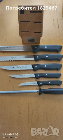 Комплект ножове WMF, снимка 3 - Прибори за хранене, готвене и сервиране - 55329365