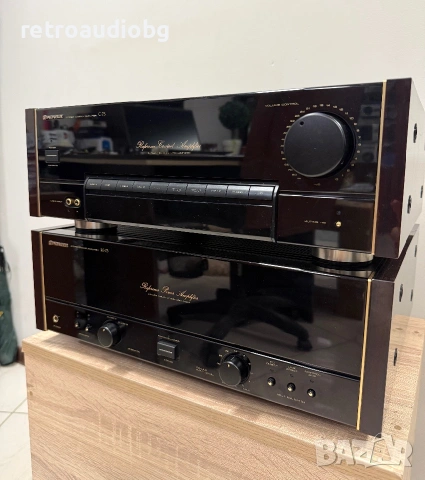 🔈Колекционерски сет предусилвател + стъпало Pioneer Urushi C-73 + M-73🔈, снимка 5 - Ресийвъри, усилватели, смесителни пултове - 54939764