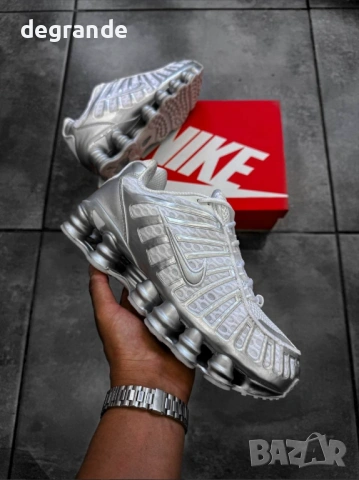 👟Nike Shox TL Сиво  40  41 43  44  45  , снимка 3 - Маратонки - 54756561