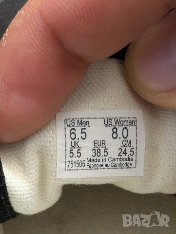 скейтборд кецове Vans Authentic номер 38 ,5 , снимка 8 - Кецове - 54258366