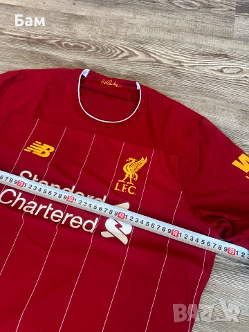 Оригинална мъжка тениска New Balance x FC Liverpool размер ХЛ Сезон 19/20, снимка 10 - Тениски - 54960766