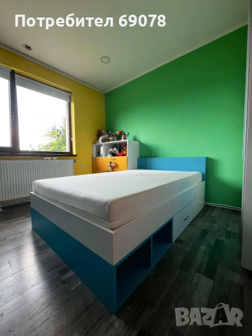 Продавам легло 190/120, снимка 3 - Спални и легла - 55263847