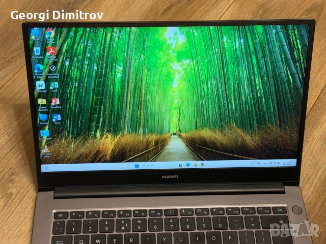 huawei matebook D14 Core i5-10210U/8RAM/256SSD/Full HD, снимка 3 - Лаптопи за дома - 54984253