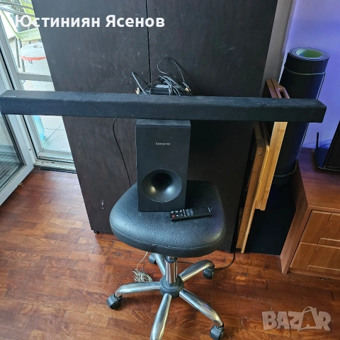 Samsung HW-K335 2.1 Soundbar 130W + субуфер, Bluetooth, дистанционно, снимка 2 - Аудиосистеми - 55166704